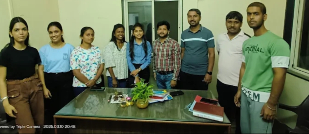 Students with instructor